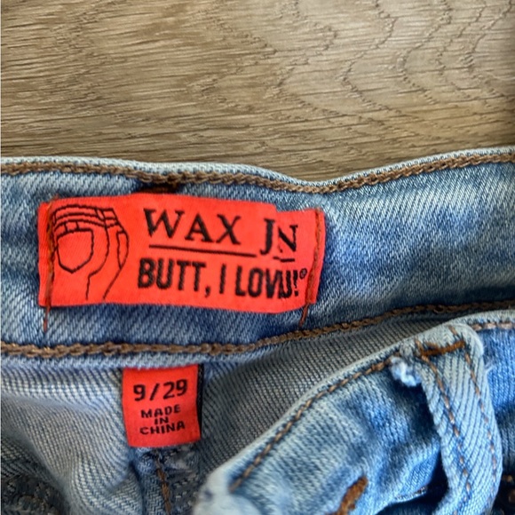 Distressed Low Ride Jeans - Picture 3 of 4